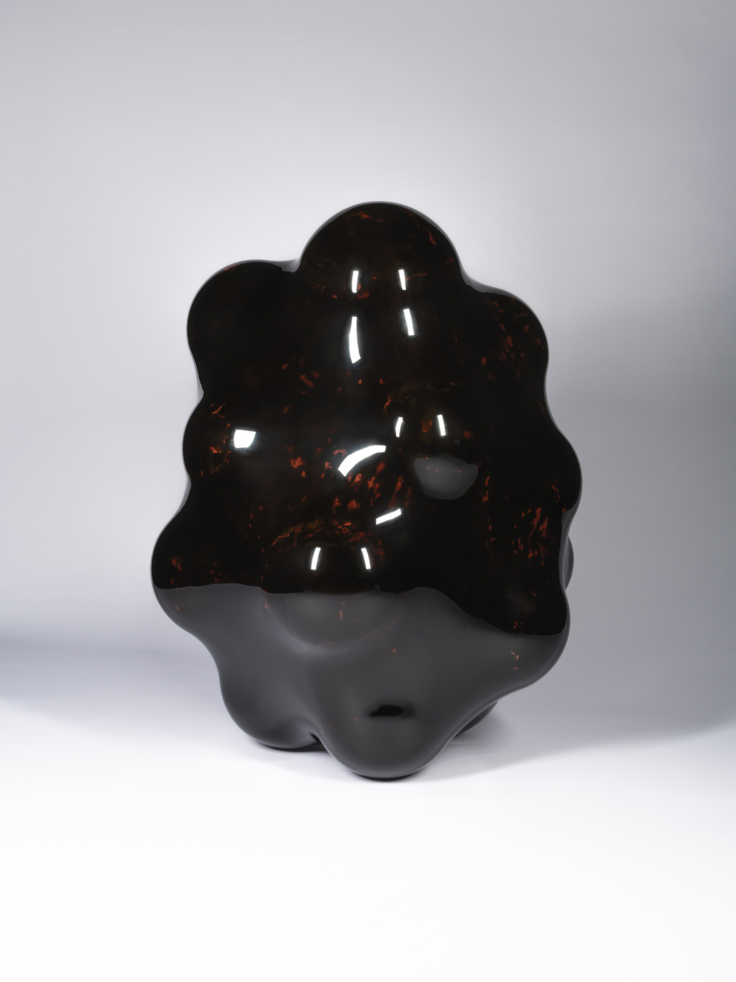 View of Surface Tactility #22 highlighting its clustered rounded forms and undulating contours.