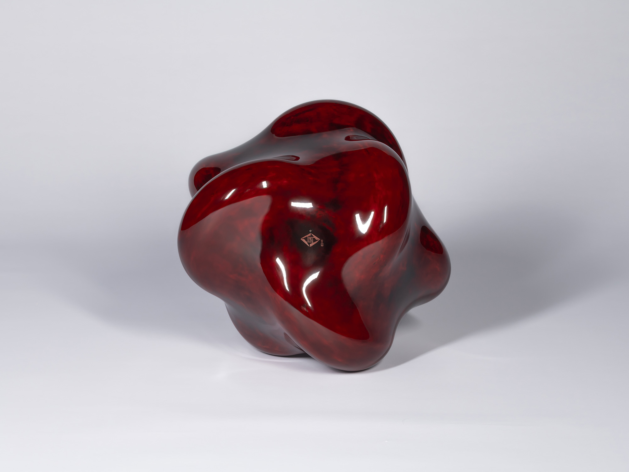 Bottom view of Taxis Groove – Circulation showing the artist’s signature mark centered on a glossy...