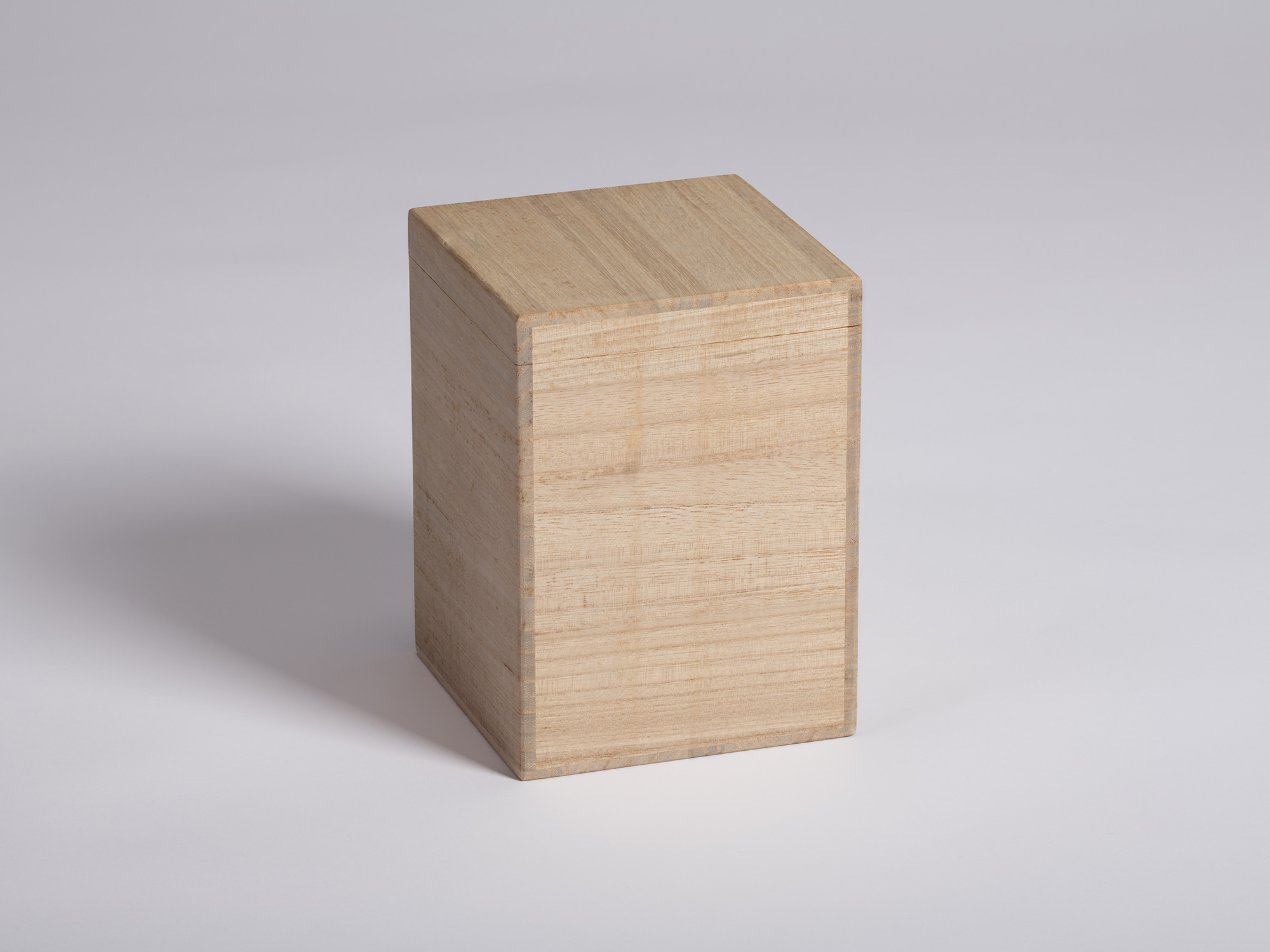 Tomobako for Untitled by Genta Ishizuka. The exterior of the box has no markings.