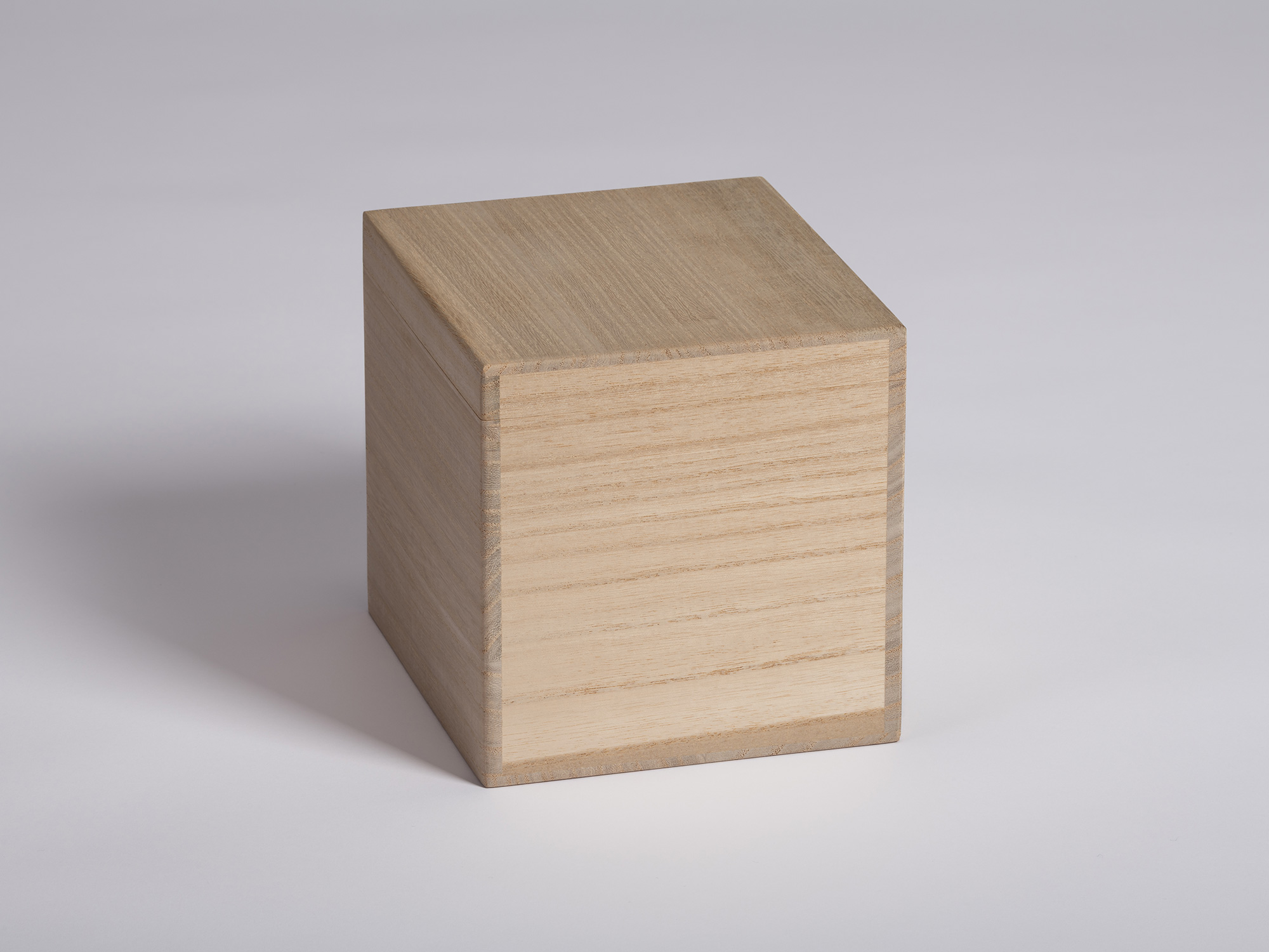 Plain tomobako that houses Untitled (Faded Gold) by Koji Hatakeyama.